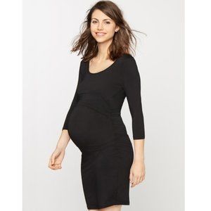A Pea in the Pod RIPE Maternity Overlay Nursing Dress